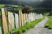 Slate Wall North Wales