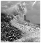 Heavy seas at Porthcawl